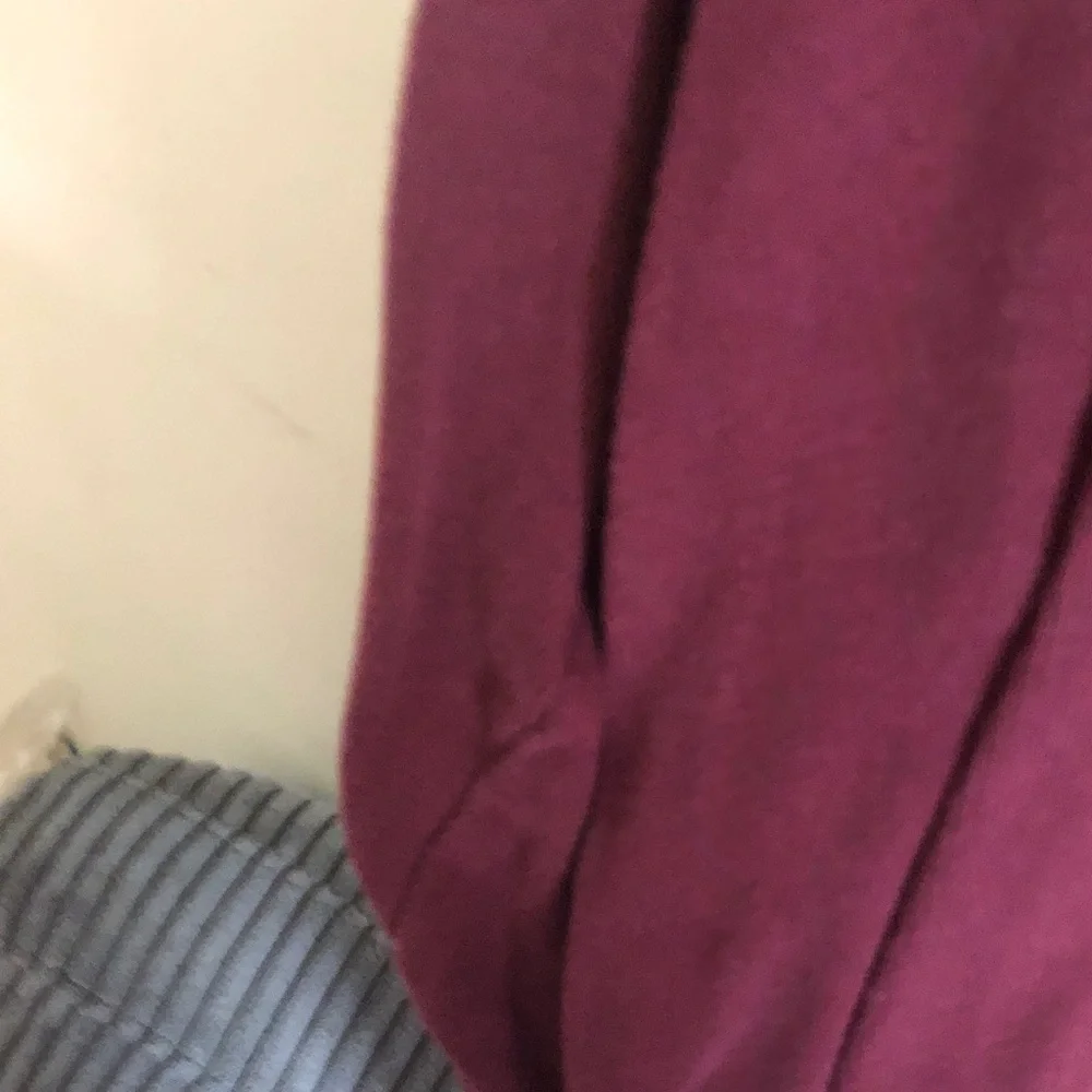 N/A burgundy polo